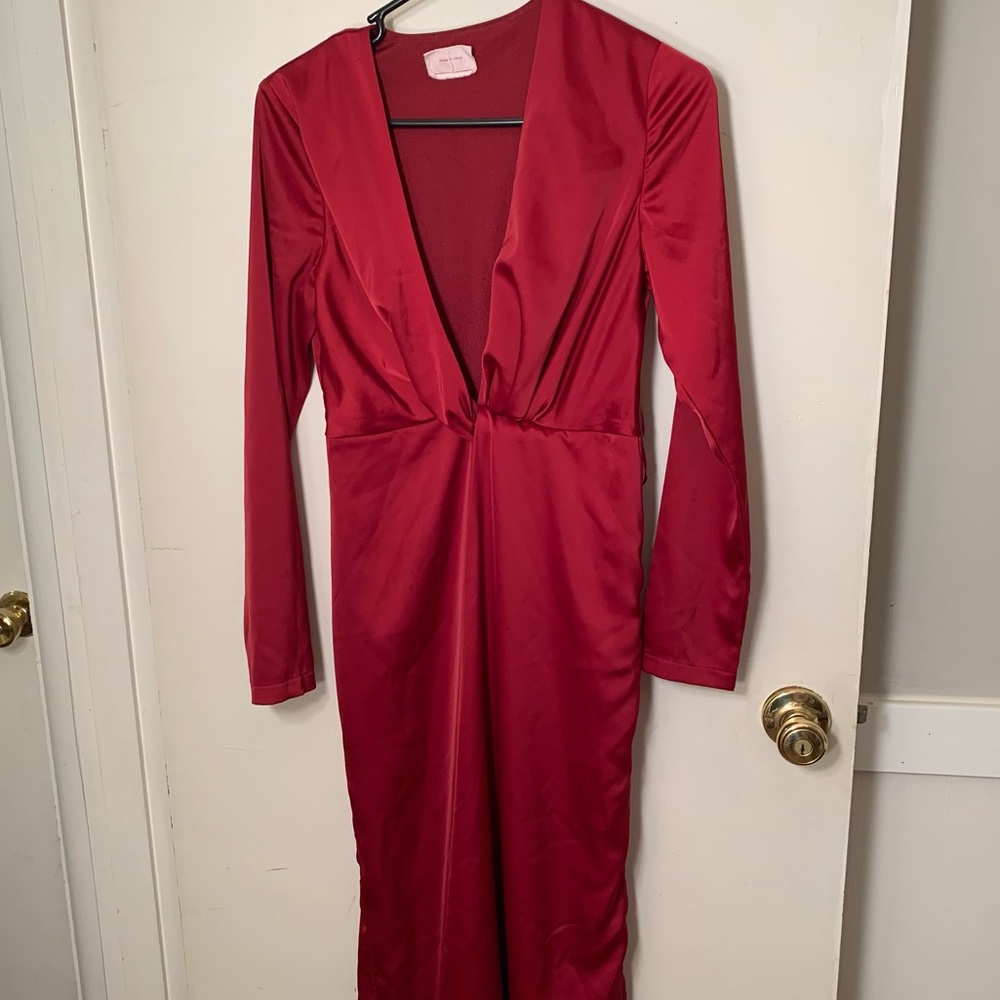 SHOWPO red floor length dress